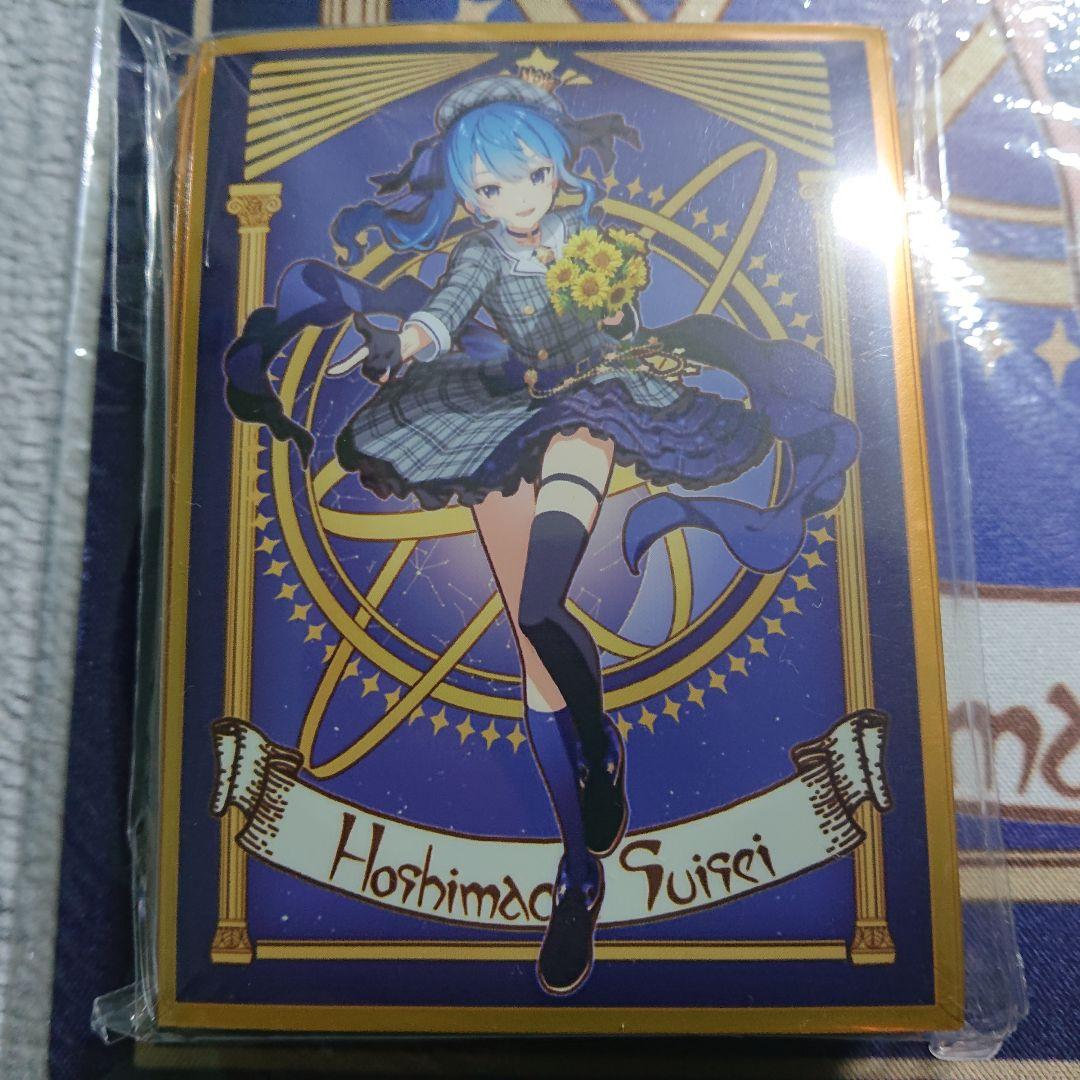 α1 ホロライブ 花束&ミュシャ風 星街すいせい スリーブ&プレイマット