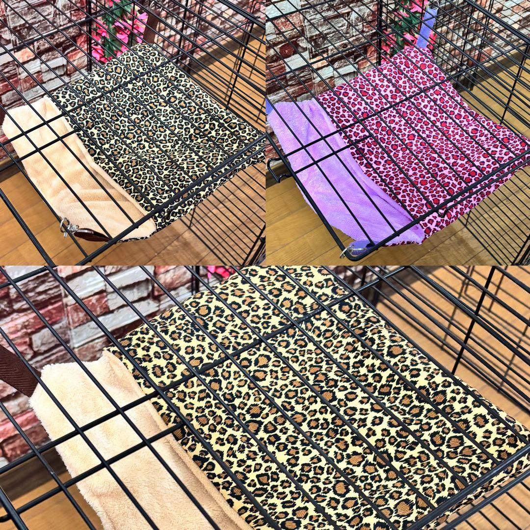 【766】小動物用シングルハンモック・お布団付き【30×30】【35×35】