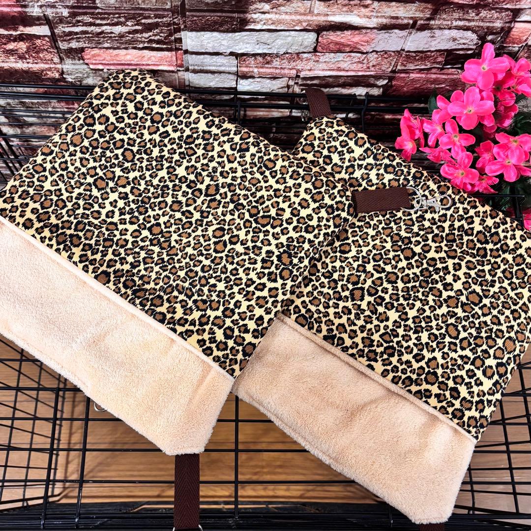 【766】小動物用シングルハンモック・お布団付き【30×30】【35×35】