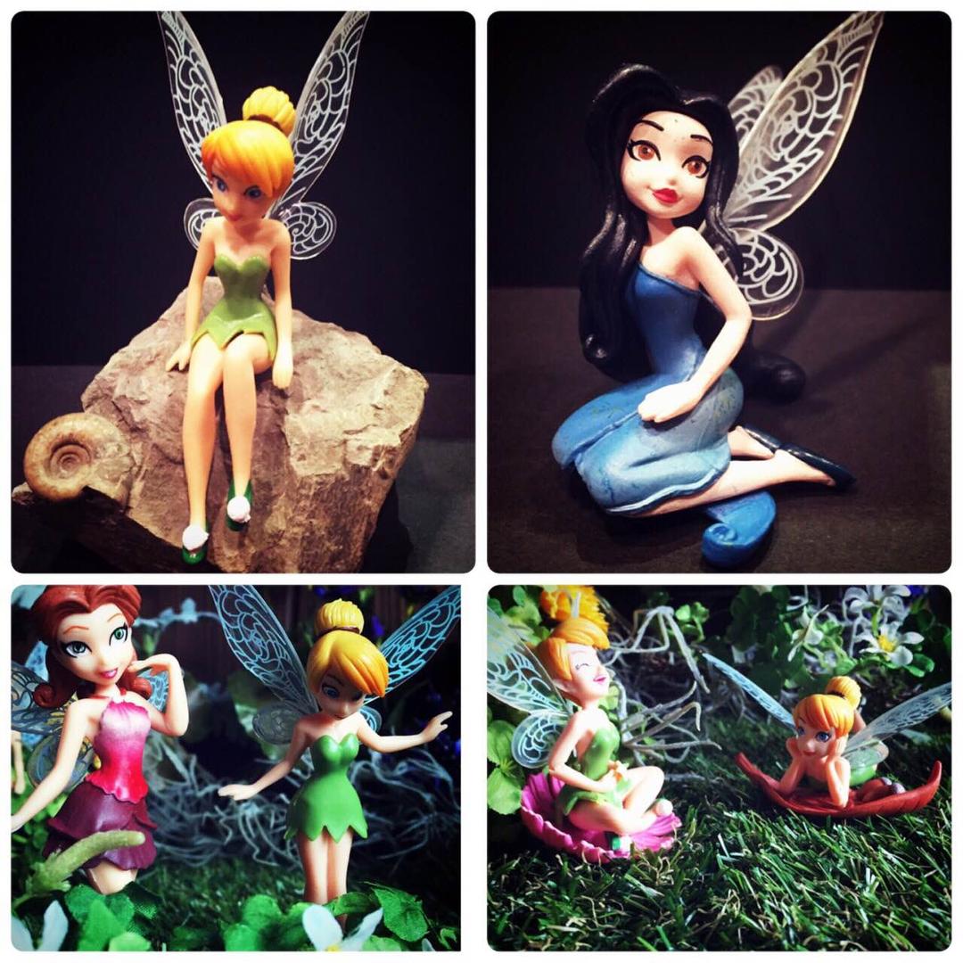【新品・送料無料】癒されてください❣️ティンカーベル他6体セット
