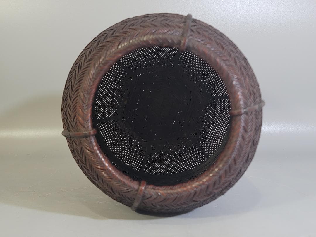 竹網 花籠 在銘 DT689