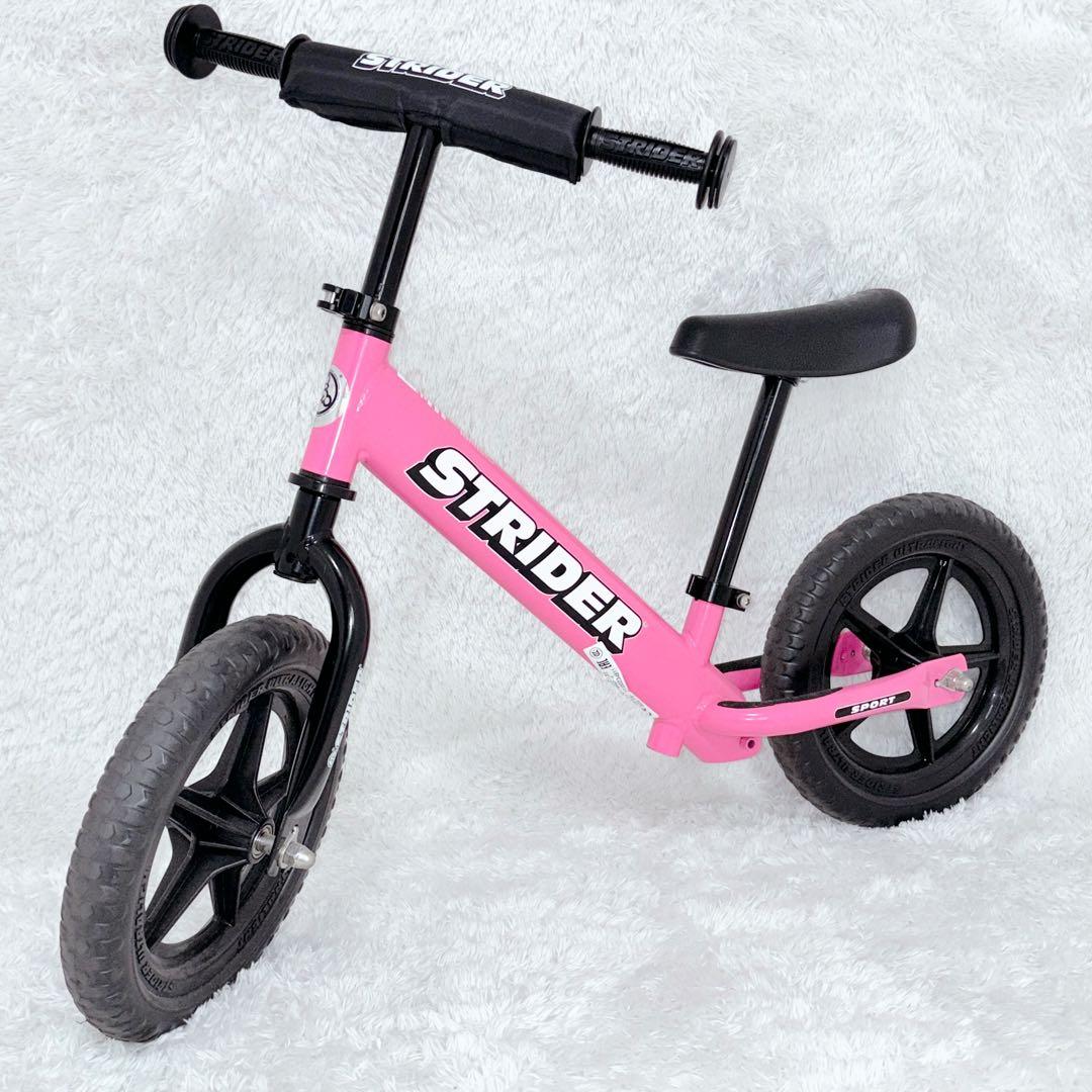 【極美品】STRIDER ストライダー 12 バランスバイク ピンク 日本正規品