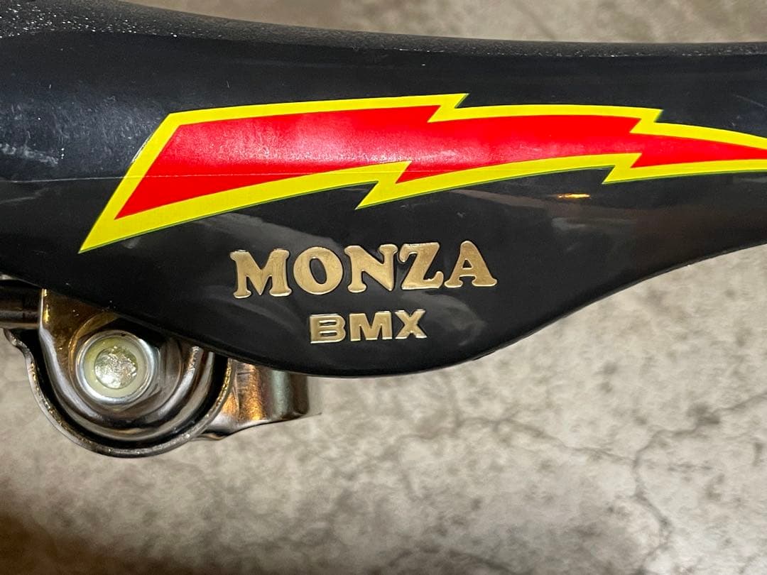 パーツ MONZA LIGHTNING BOLT SEAT old bmx