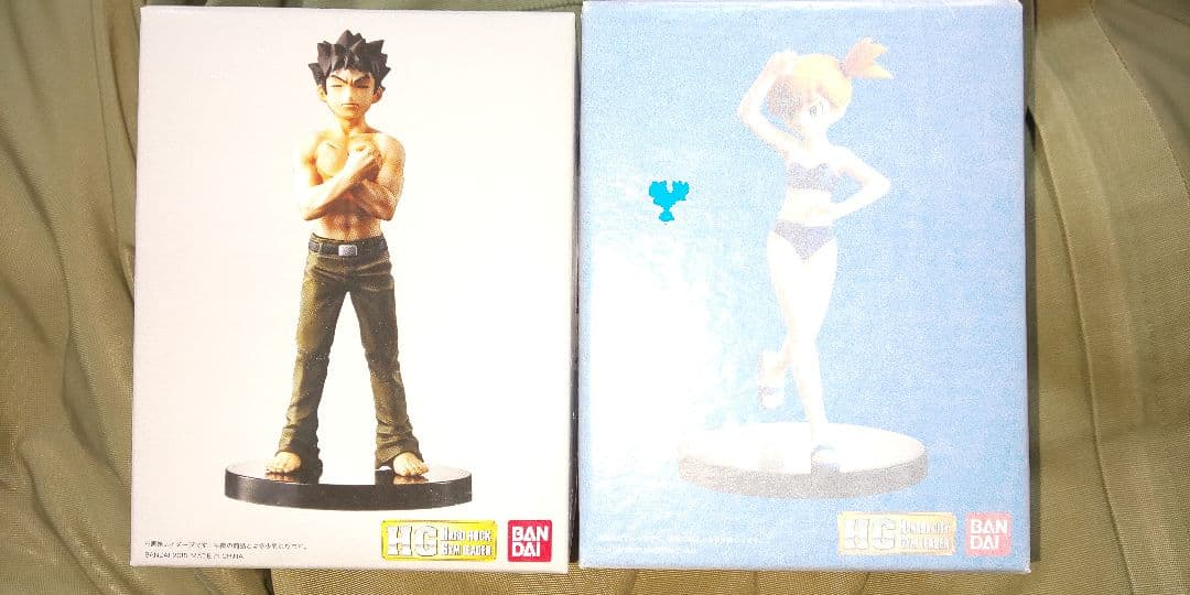 【新品未開封】ポケモン プレミアムバンダイ HG タケシ&カスミフィギュアセット