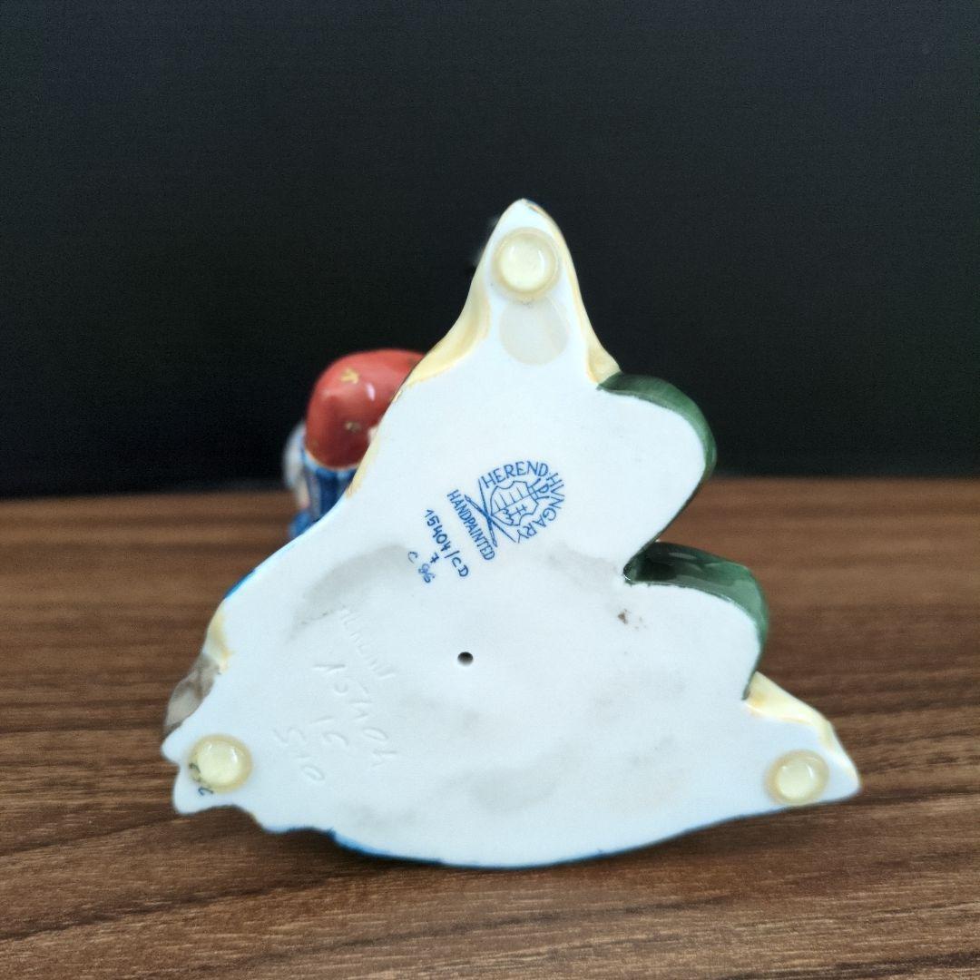 （希少）ヘレンド「お酒を楽しむ」注ぐ人　　ペルシアンフィギュリン