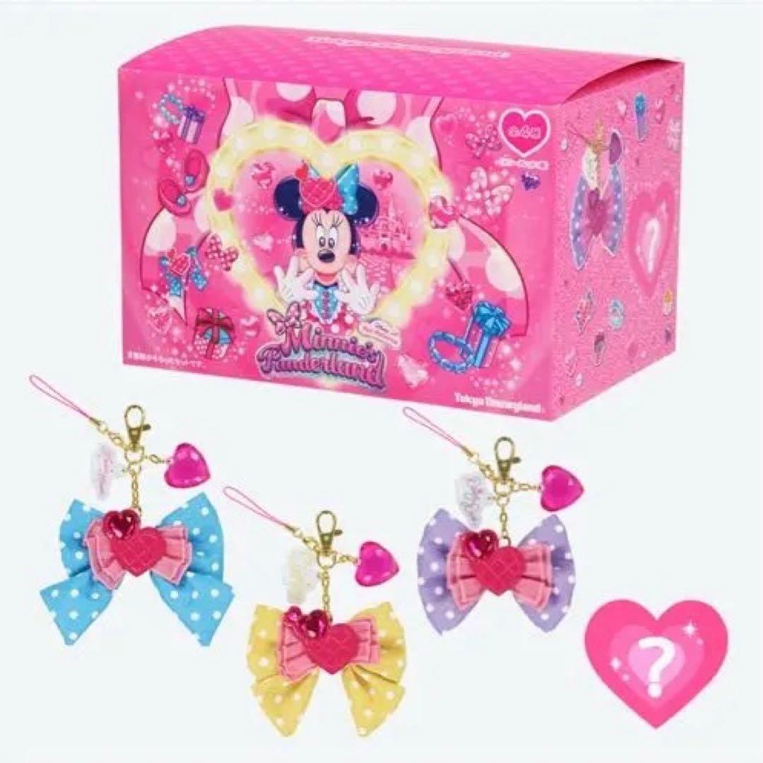 リボンキーチェーン　セット　パルパルーザ　ミニー　ファンダーランド　ミニパル