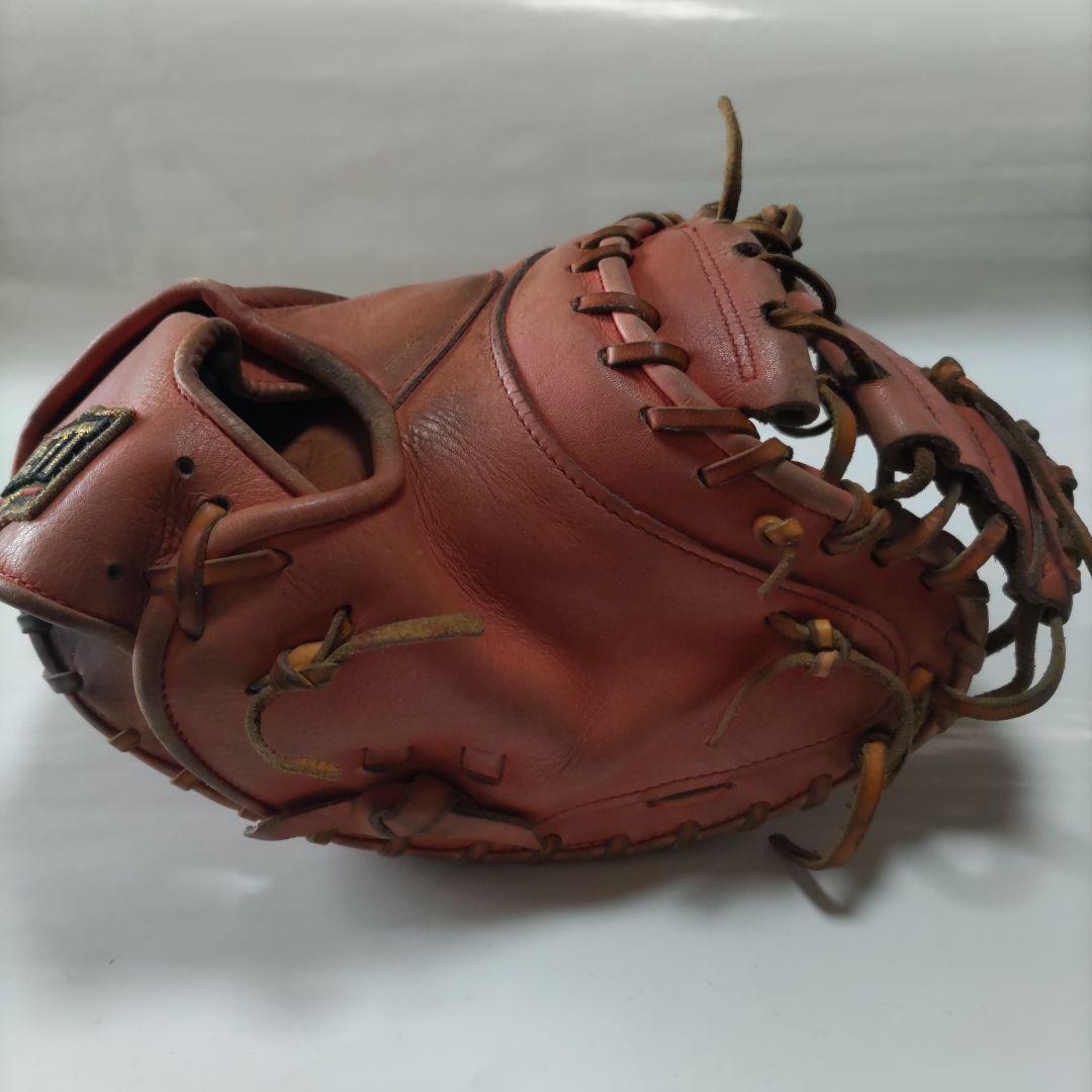 ZETT 硬式ミッド 茶色　傷や汚れあり