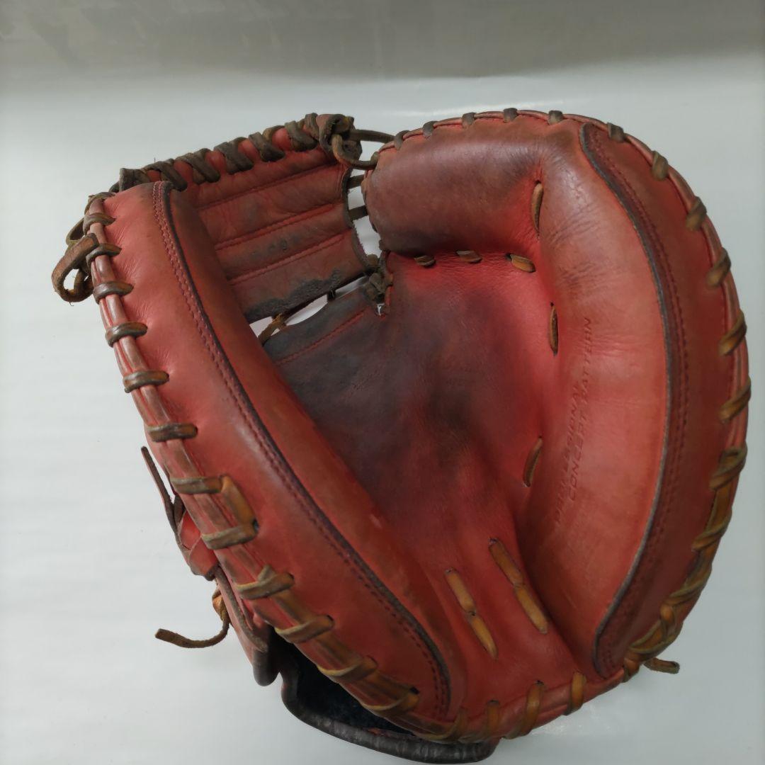 ZETT 硬式ミッド 茶色　傷や汚れあり