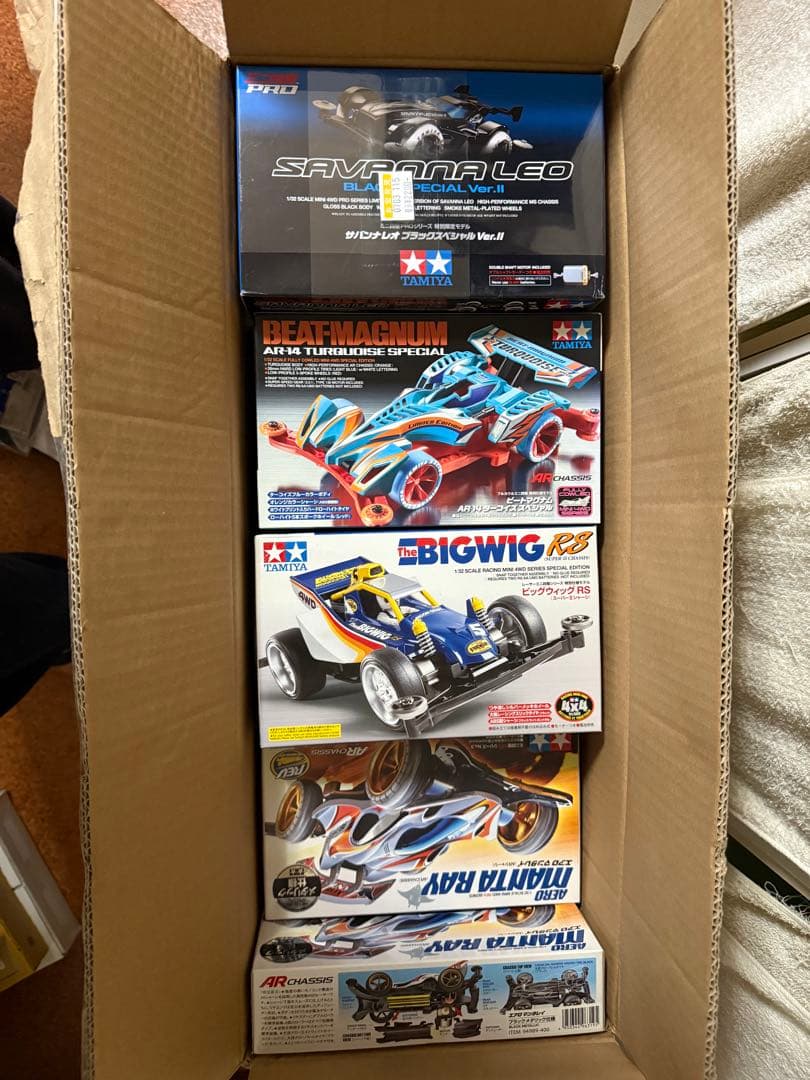 タミヤ　ミニ四駆 引退まとめ売り　43台＋パーツ多数