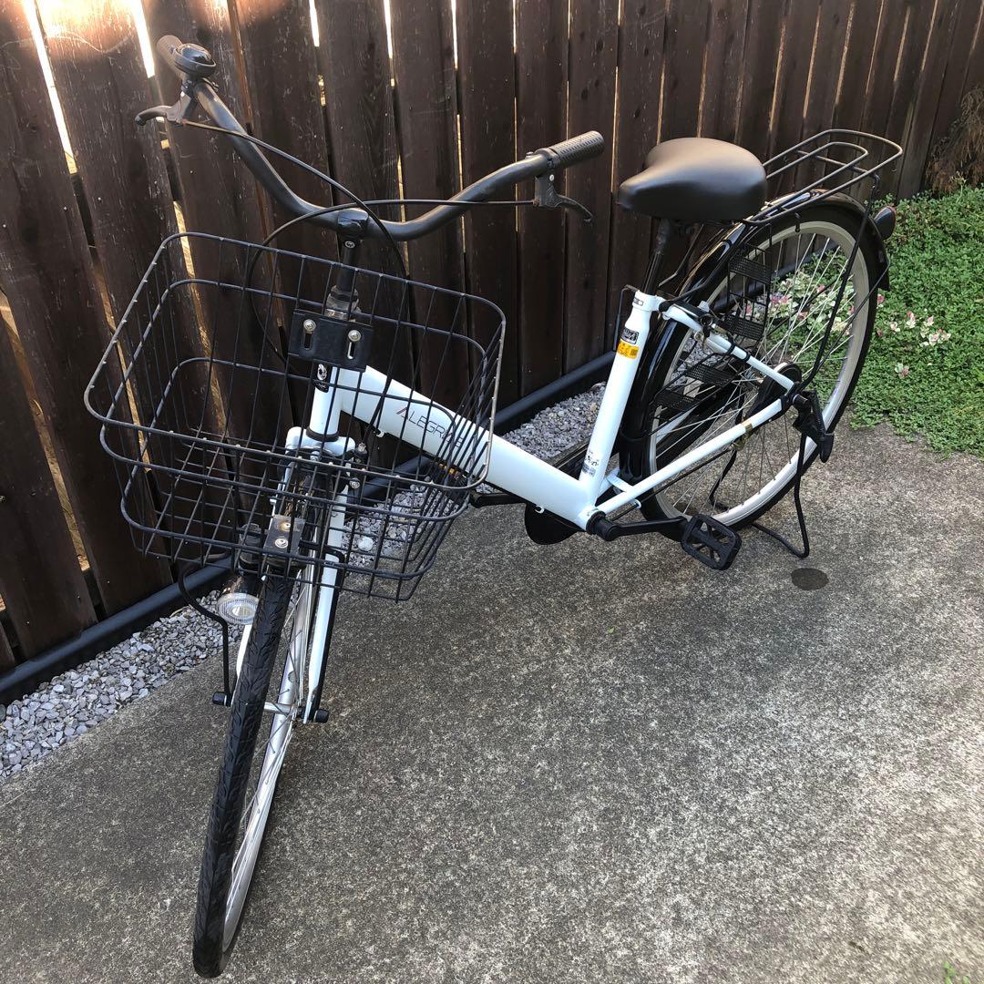 パンクしない自転車　状態良し　エアレスタイヤ　直接取引　八王子