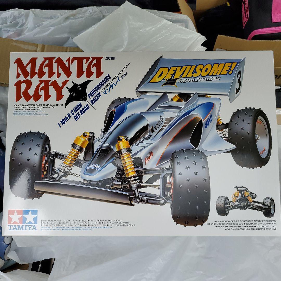 タミヤ マンタレイ 1/10 4WD オフロードレーサー　フルベア