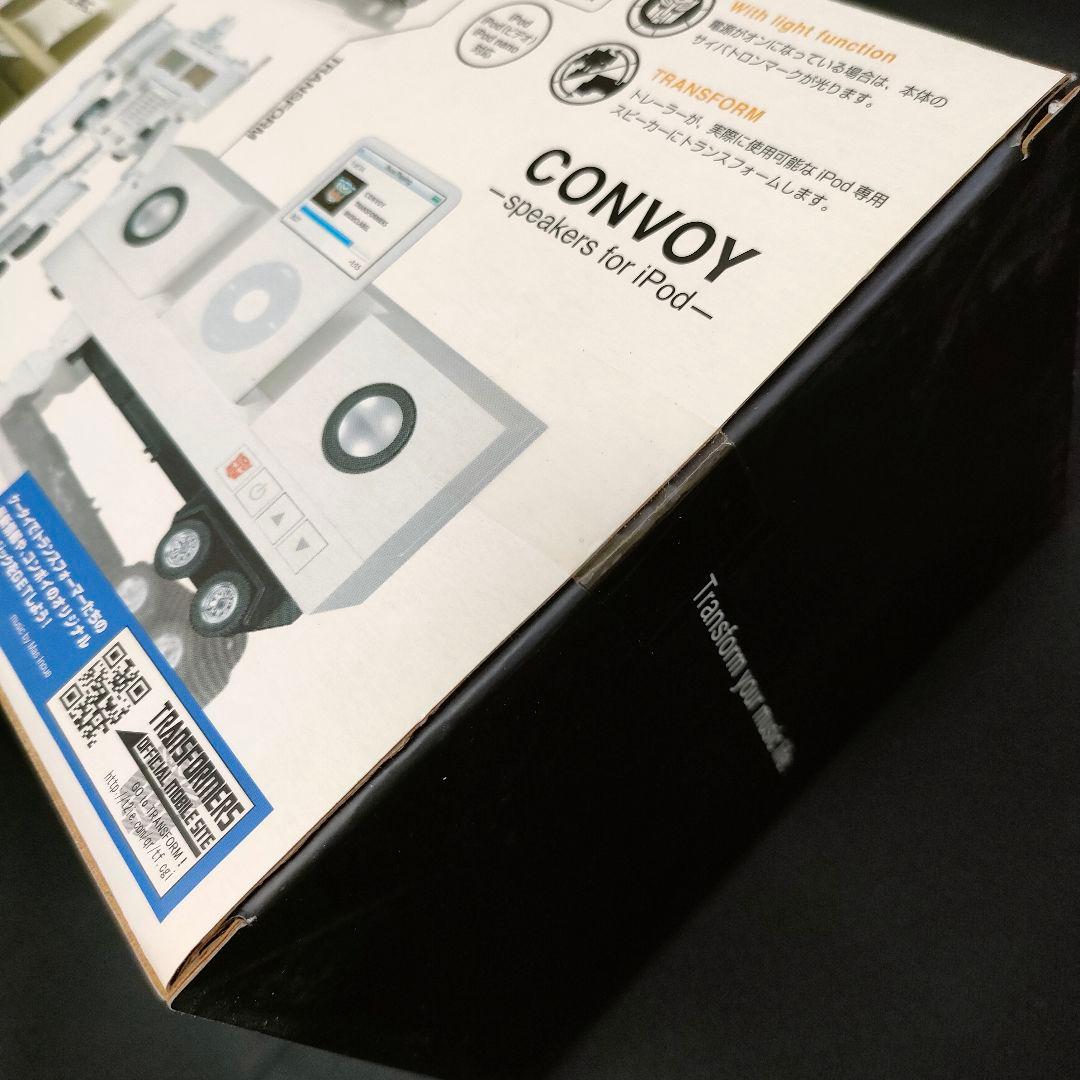 新品　トランスフォーマー　ミュージックレーベル　スピーカーiPod　コンボイ