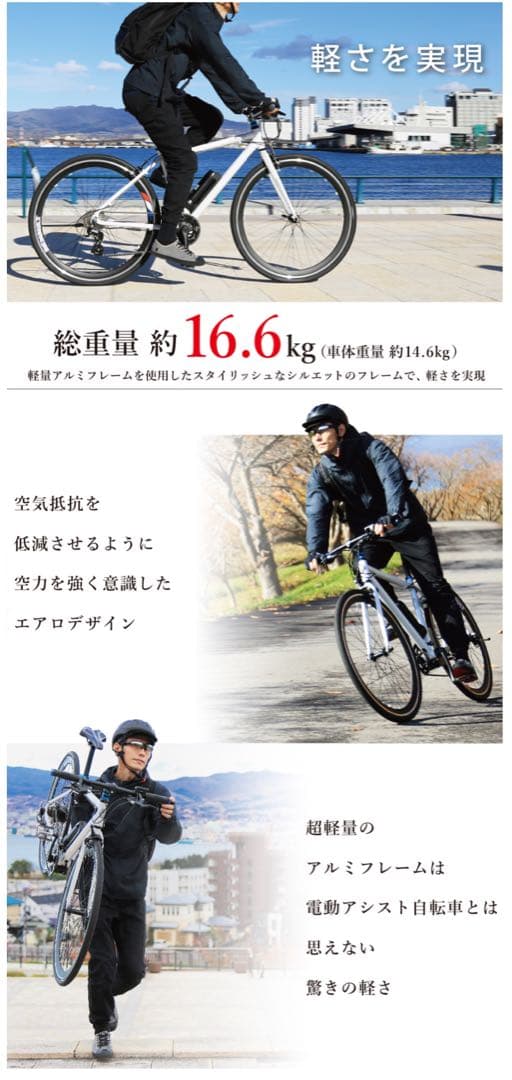 RENAULT 【eバイク】電動アシストスポーツバイク E-MAGIC7016