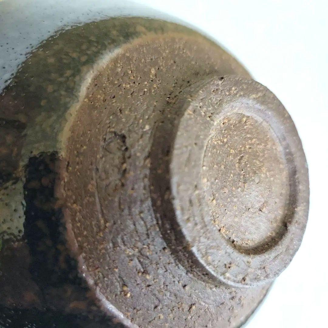 木村盛和　作　天目釉茶碗