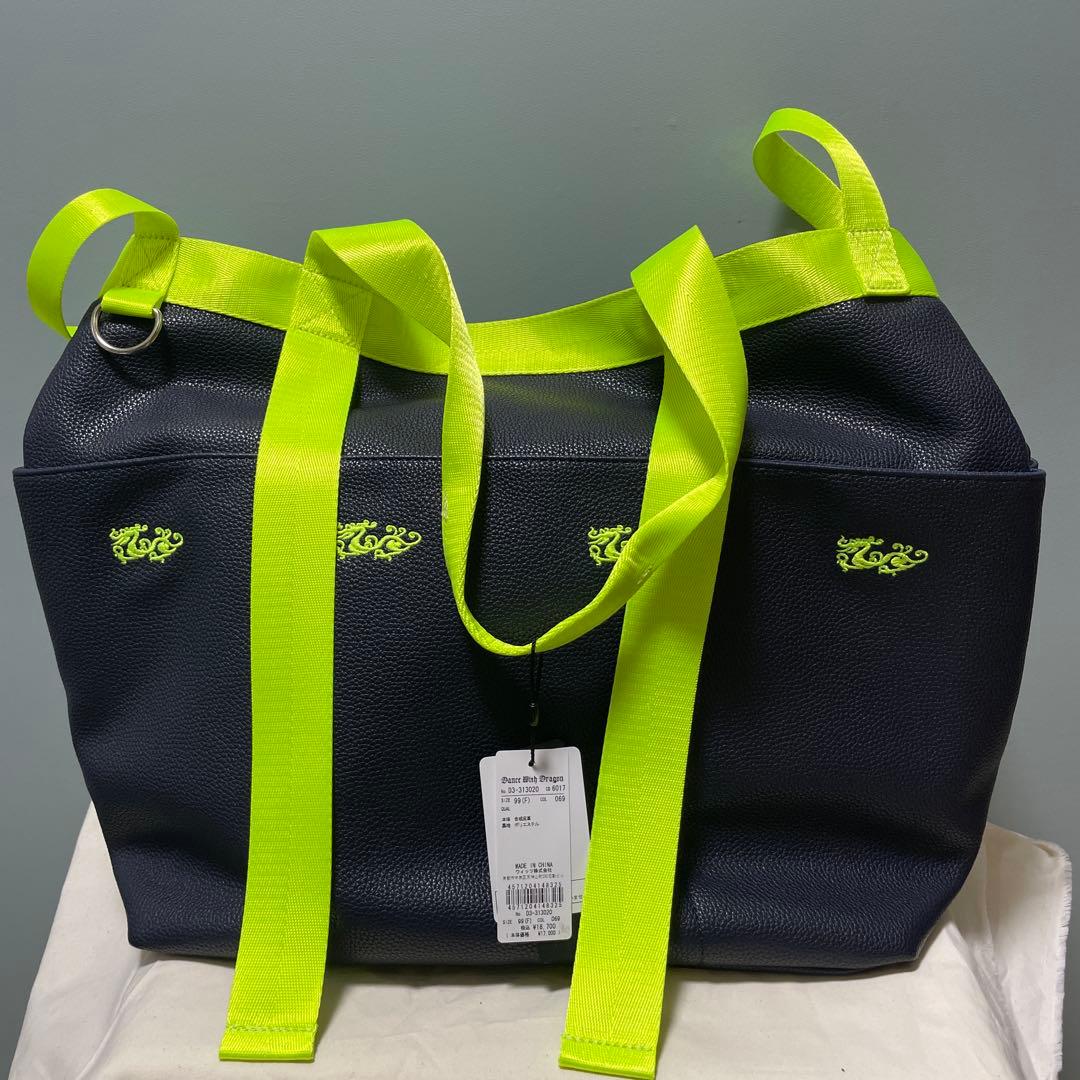 ◆ ゴルフ　バッグ　トートバッグ　ダンスウィズドラゴン　新品