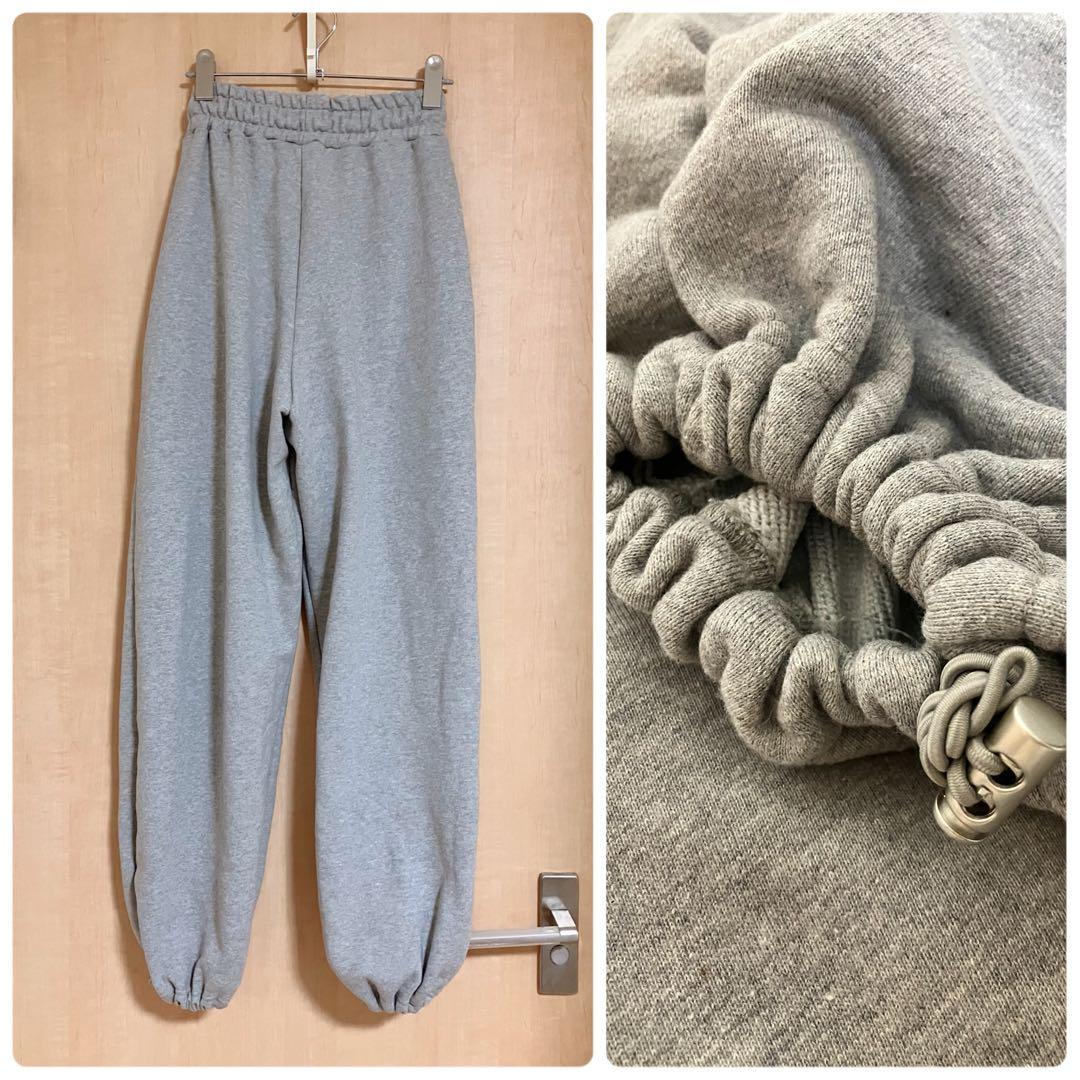 ロゴ入りスエットパンツ　グレー　LABODY