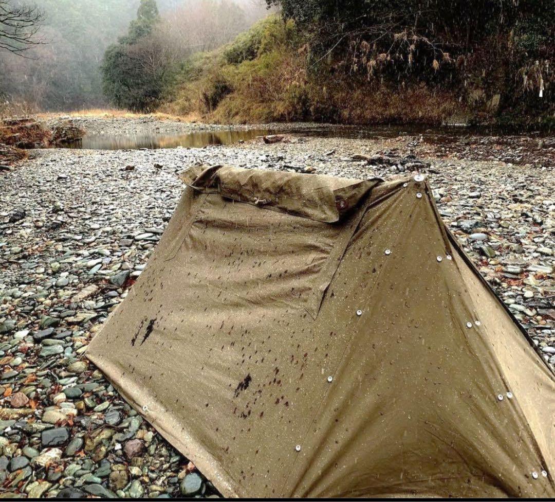 ドイツ軍　パップテント　フルセット2枚1セット　軍幕　希少