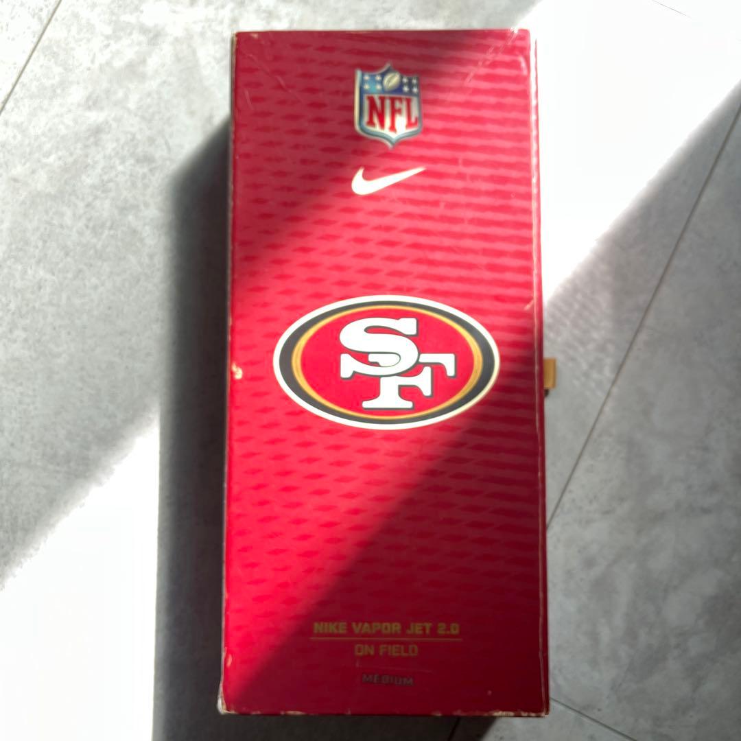 Nike NFLグローブ 49ers (諸事情:12/27以降配送)