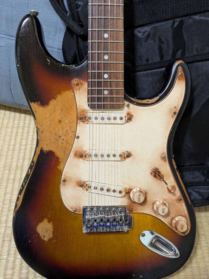 ギター pirates relic by georarms stratocaster