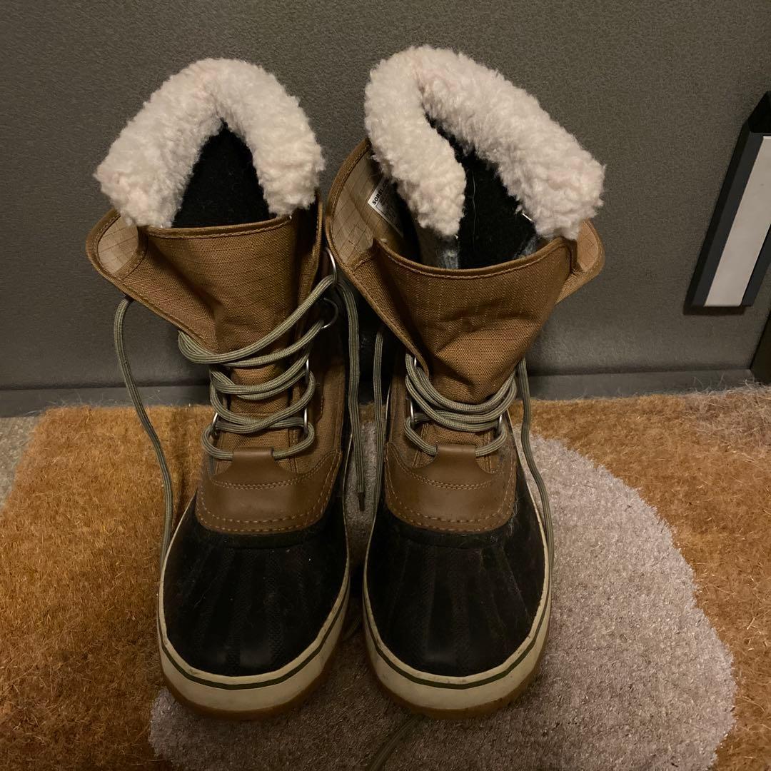 SOREL 防水スノーブーツ ブラウン/ブラック