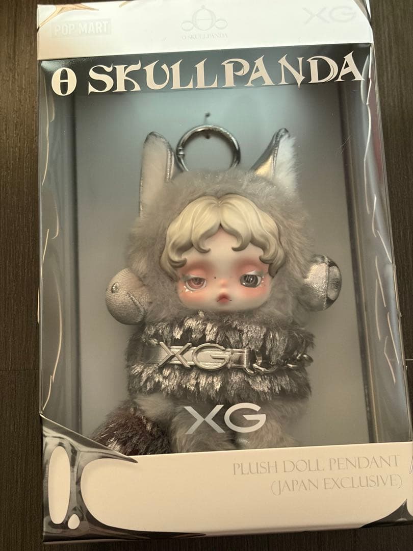 SKULLPANDA×XG ぬいぐるみペンダント ポップマート