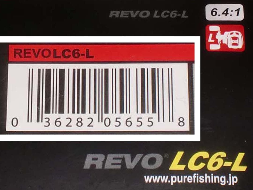 アブガルシア　レボ　エルシーシックス－Ｌ（Revo　LC6-L）【左巻き】　新品