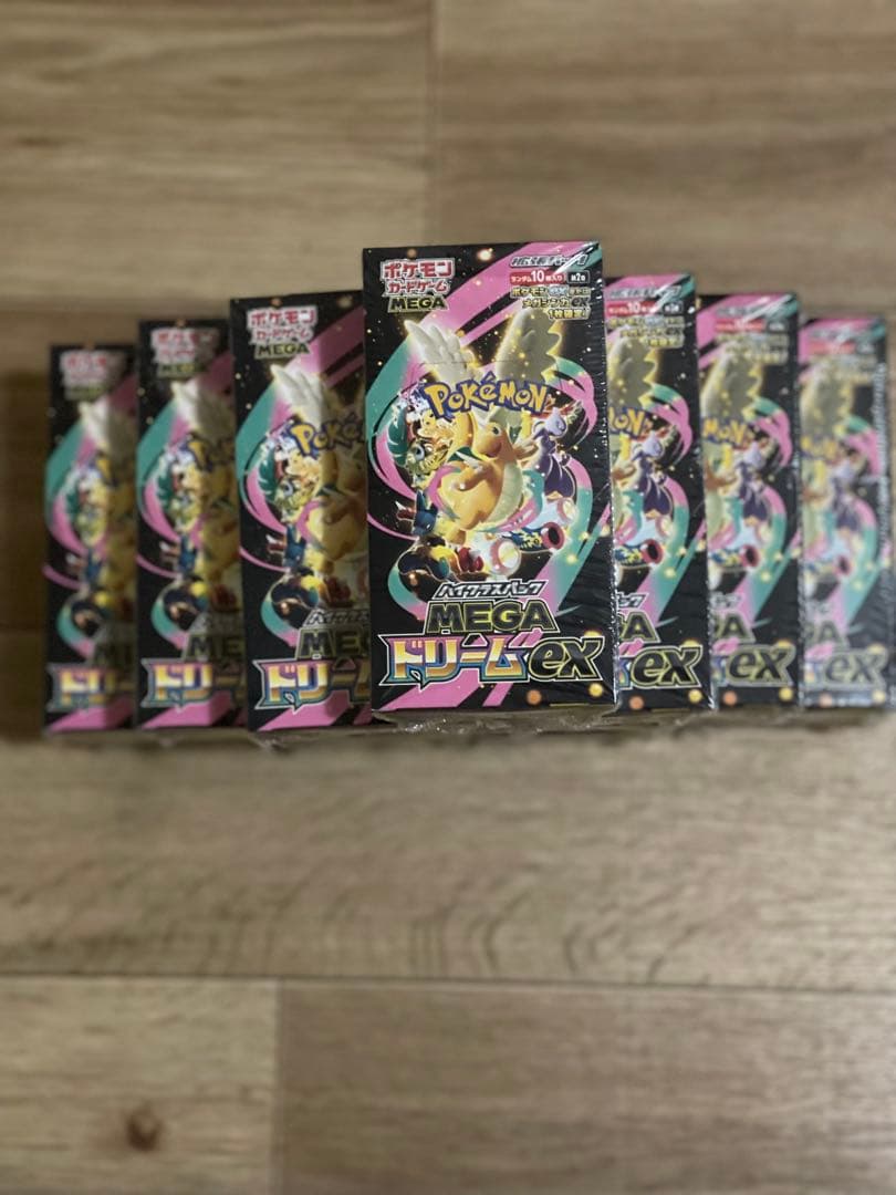 ポケモンカード MEGAドリームex シュリンク付き 14BOX