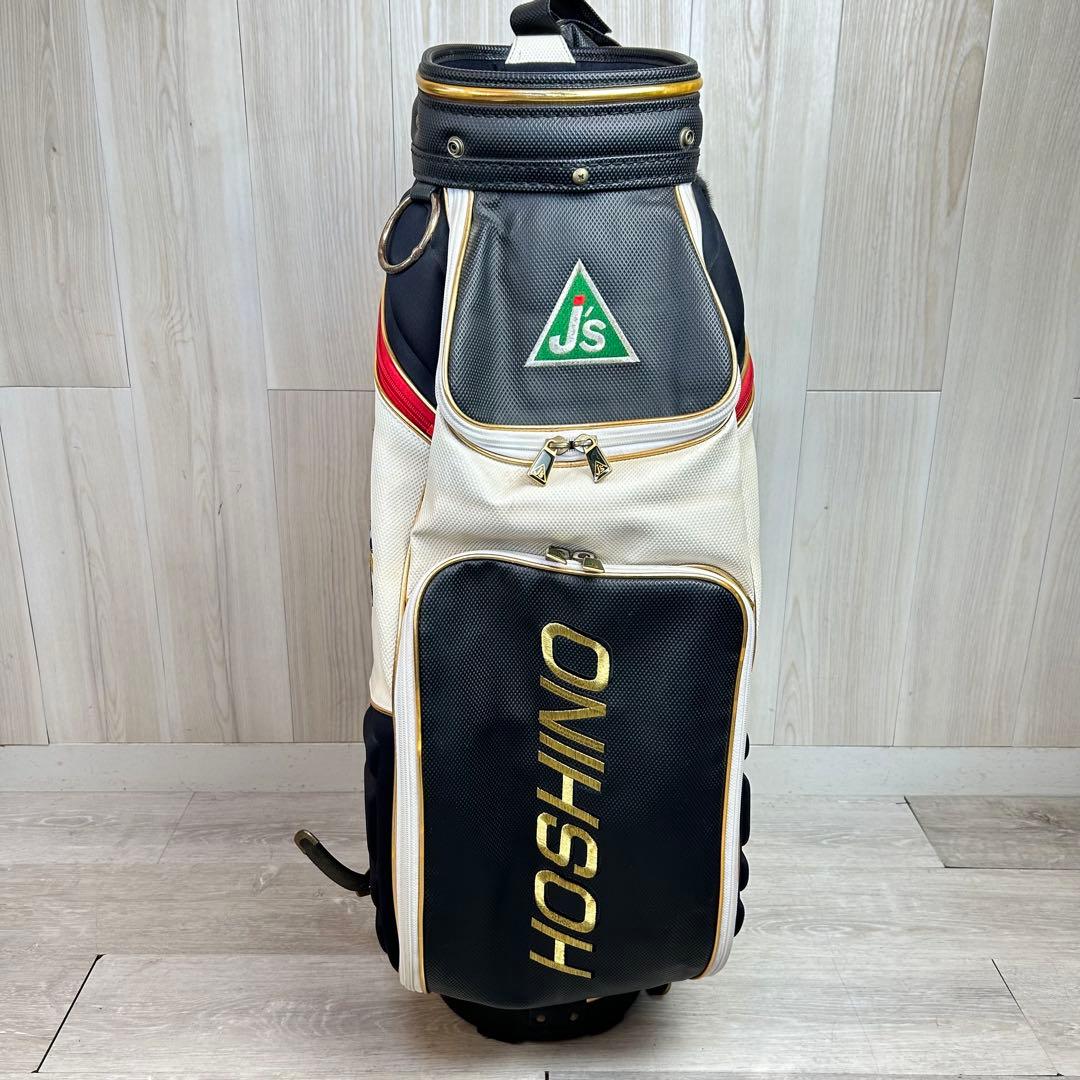 【訳あり】希少！J's ジャンボ尾崎 キャディバッグ フードなし　ケース割れ
