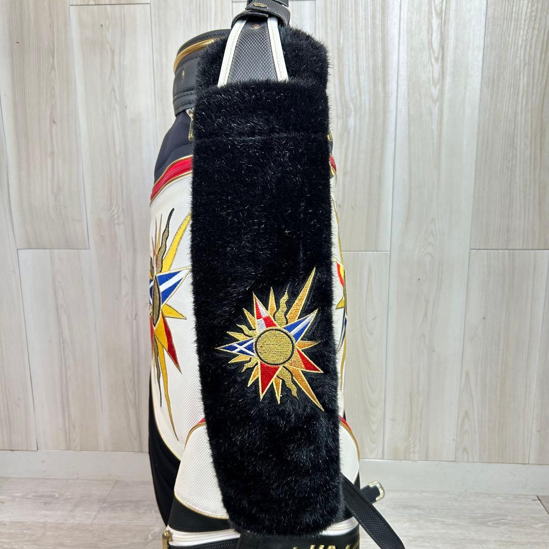 【訳あり】希少！J's ジャンボ尾崎 キャディバッグ フードなし　ケース割れ