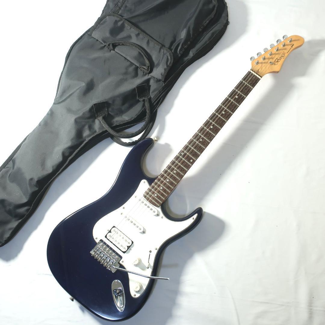 Greco Boogie ストラトキャスタータイプ ギター ネイビー ケース付