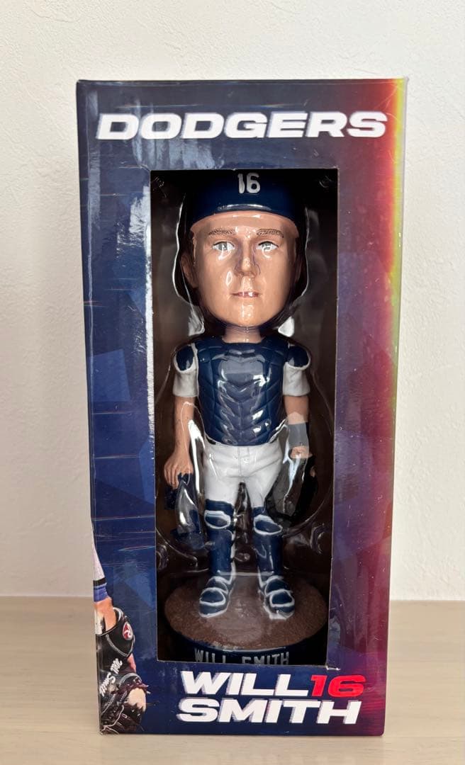 ロサンゼルス・ドジャース　ウィル・スミス ボブルヘッド フィギュア