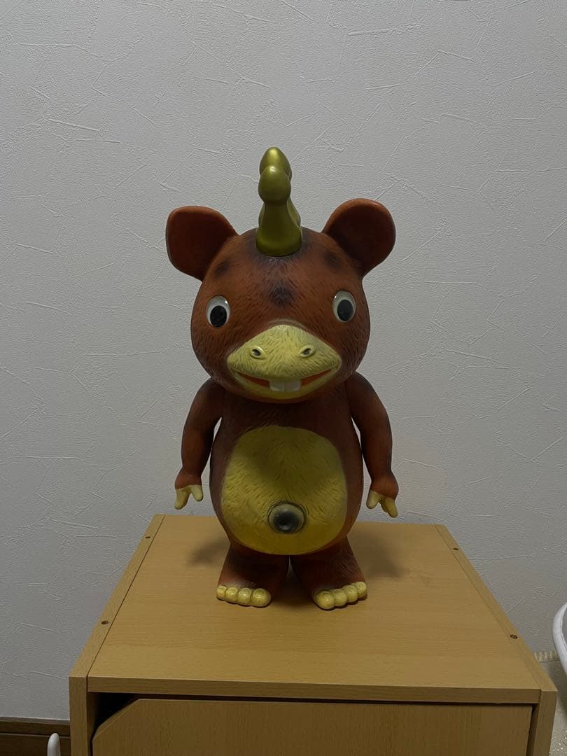 快獣ブースカ　イヌクマ　ジャイアントサイズ　ソフビ