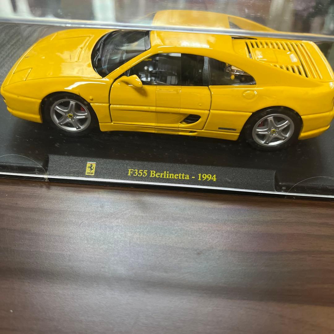 F355 Berlinetta 1994 イエロー ミニカー