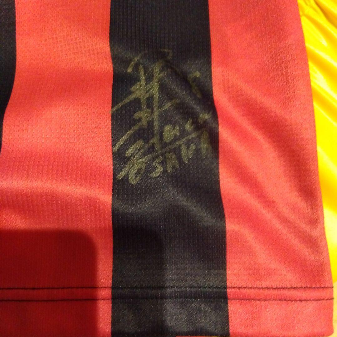 森島寛晃　他　セレッソ大阪　ユニフォーム　直筆サイン入り　L