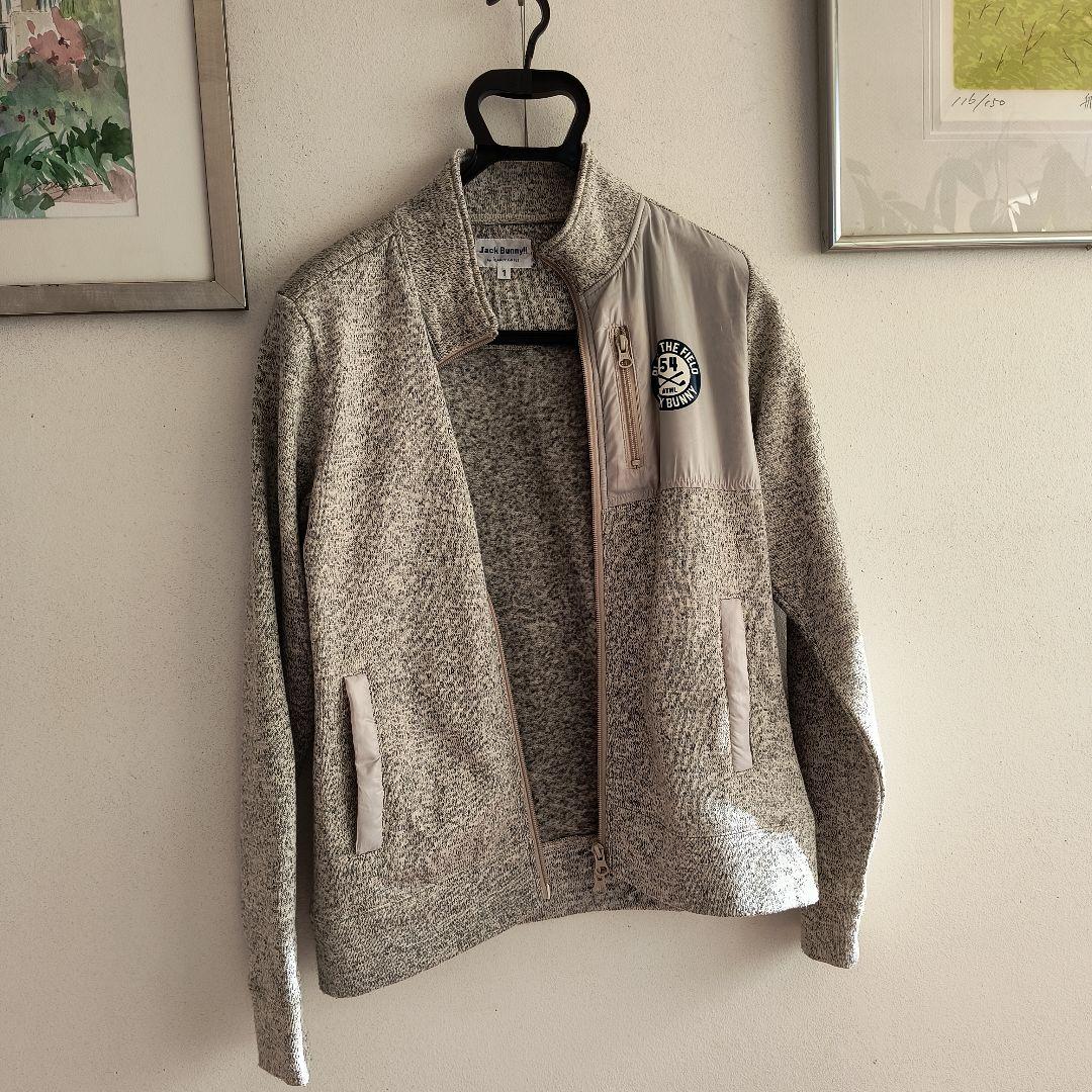 JACK BUNNY‼ ジップアップジャケット グレー