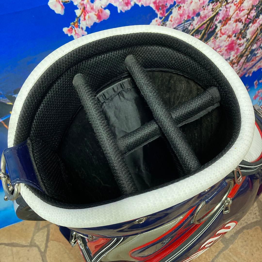 寶BU-1102 callaway SOLID17JMキャディバッグ エナメル