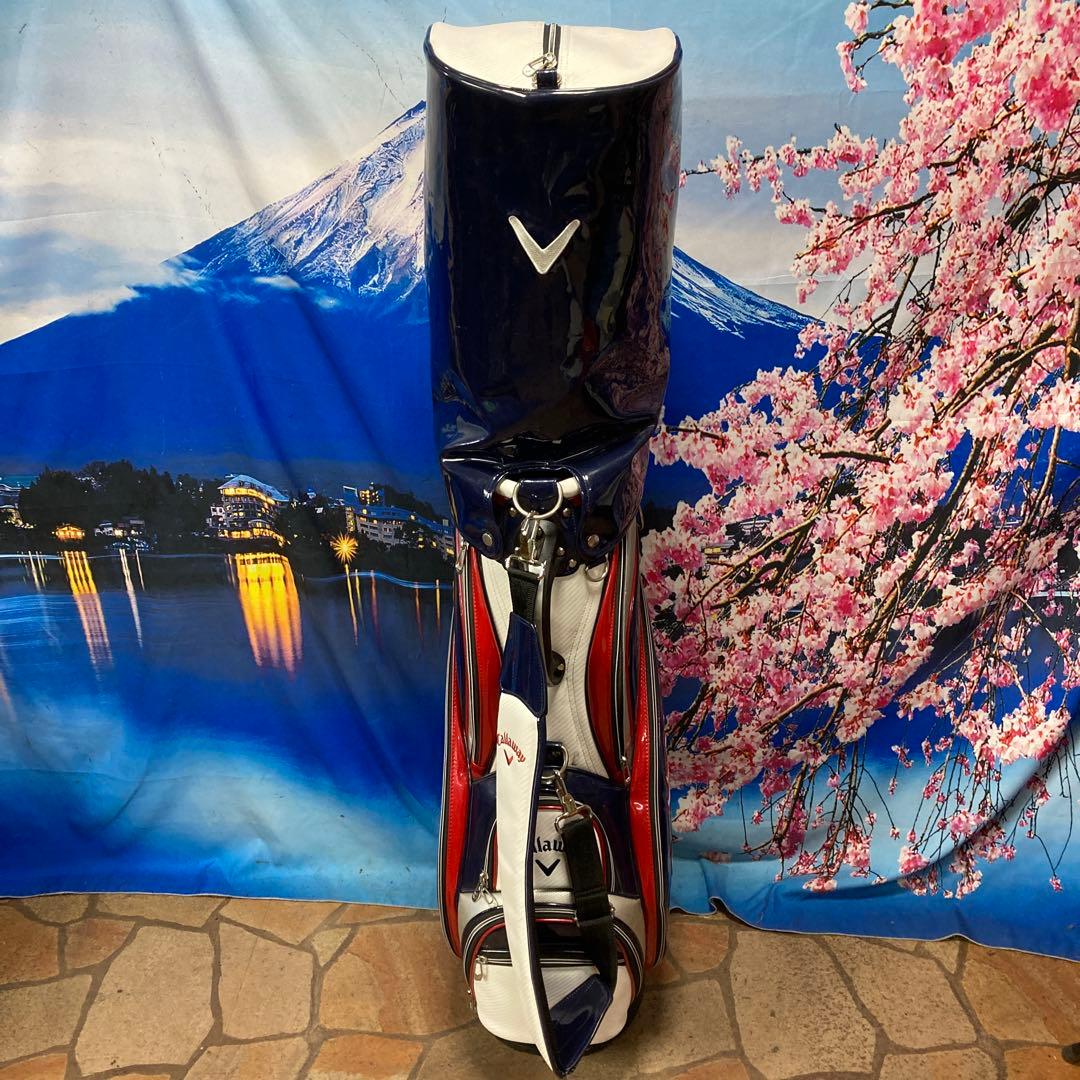 寶BU-1102 callaway SOLID17JMキャディバッグ エナメル