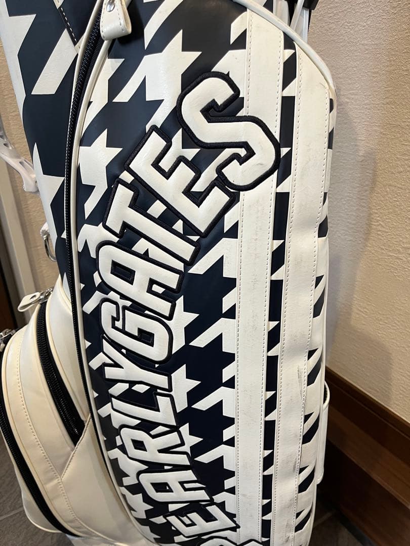 PEARLY GATES パーリーゲイツ　キャディバッグ 千鳥柄