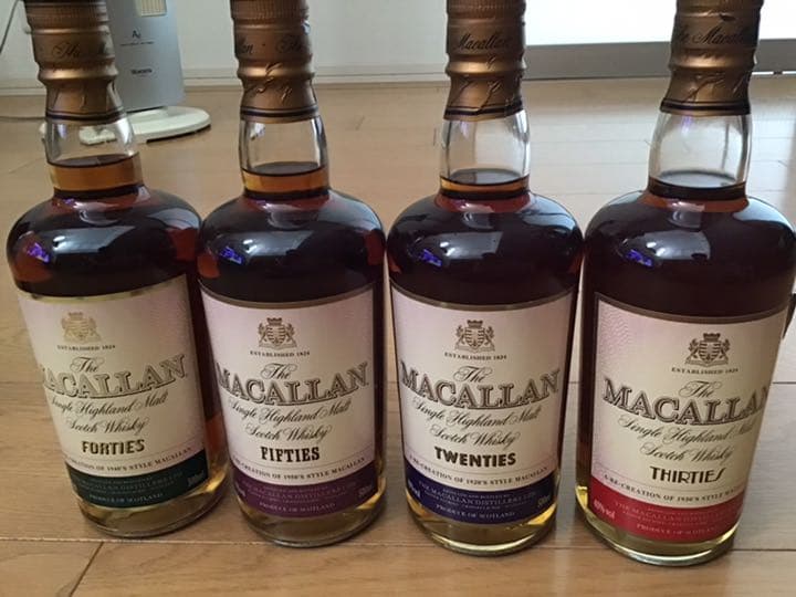 マッカラン ディケーズシリーズ　4本セット初期