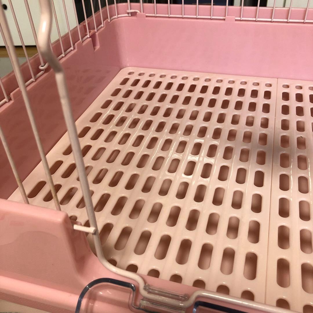 ＊ 美品 マルカン うさぎケージ(トイレ・牧草入れ・給水ボトル付き)