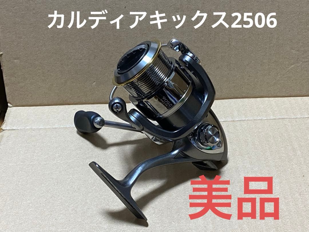 最終値下げ‼️美品‼️機関良好‼️ダイワ カルディアキックス2506