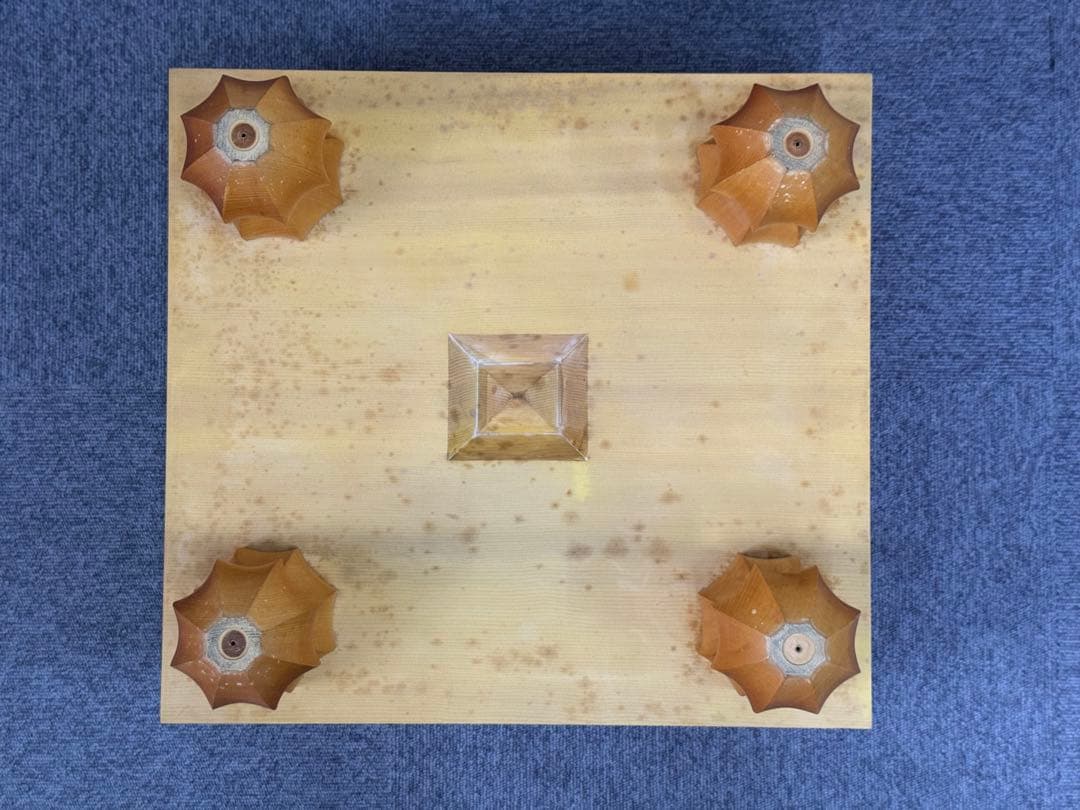 木製囲碁セット 白黒碁石付き