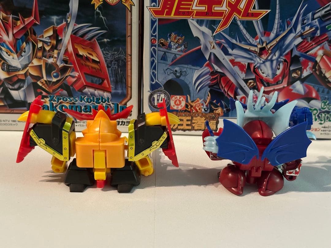 パロ伝　グレートドラゴン龍王丸、クロスナイト邪虎丸　Jr.