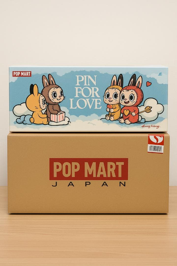 POP MART ラブブ PIN FOR LOVE 未開封カートン 正規品 2箱