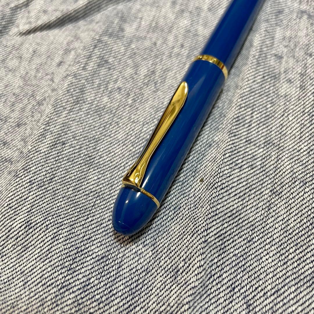 ペリカン　M120アイコニックブルー　万年筆　F細字　未使用　限定品