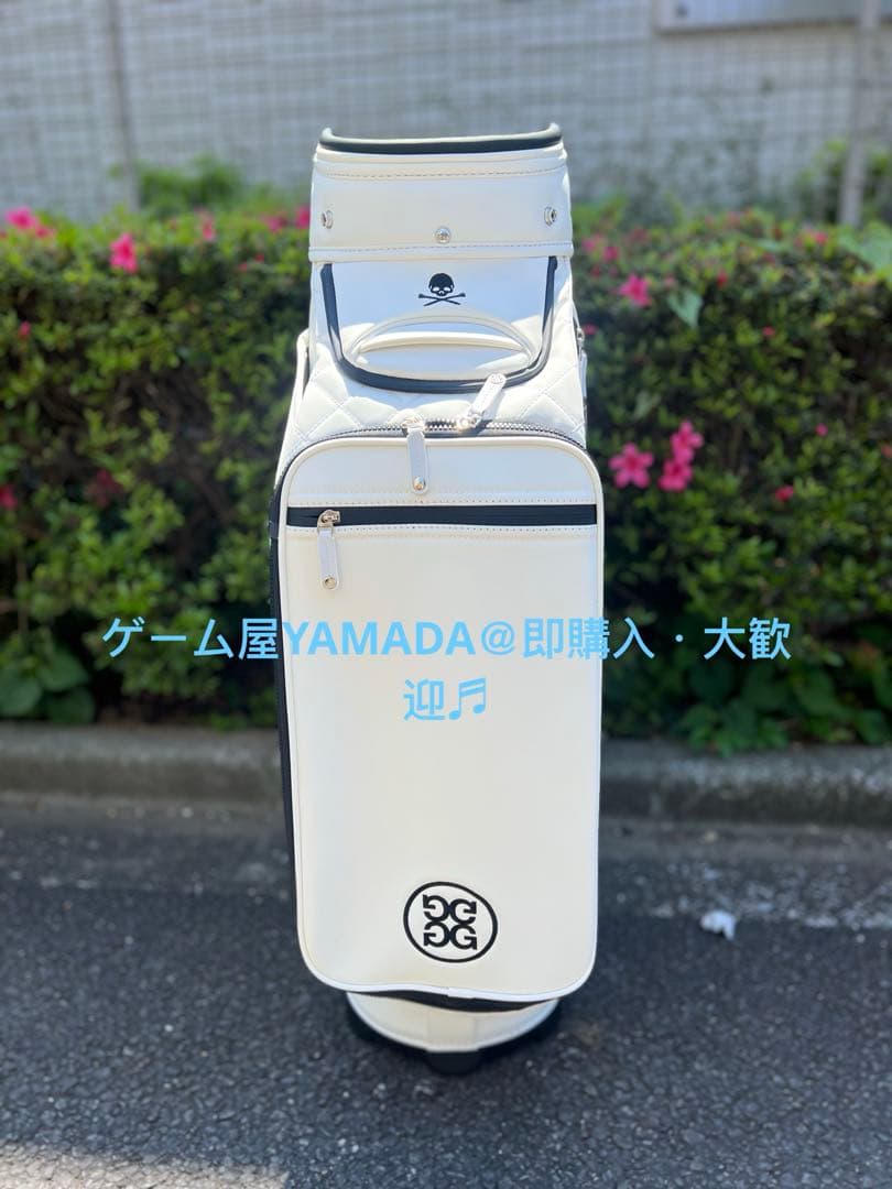 G/FORE ジーフォア ゴルフ キャディバッグ スタンド式 ホワイト 男女兼用