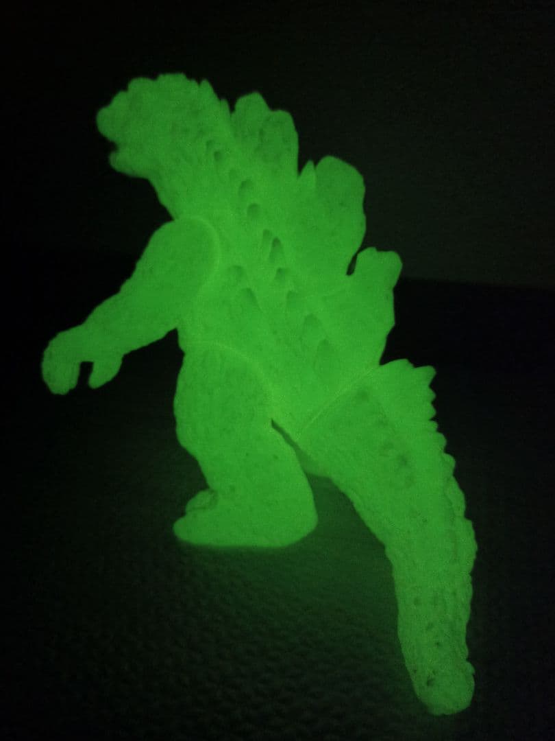 当時物　蓄光ゴジラ