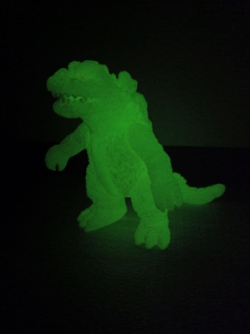 当時物　蓄光ゴジラ