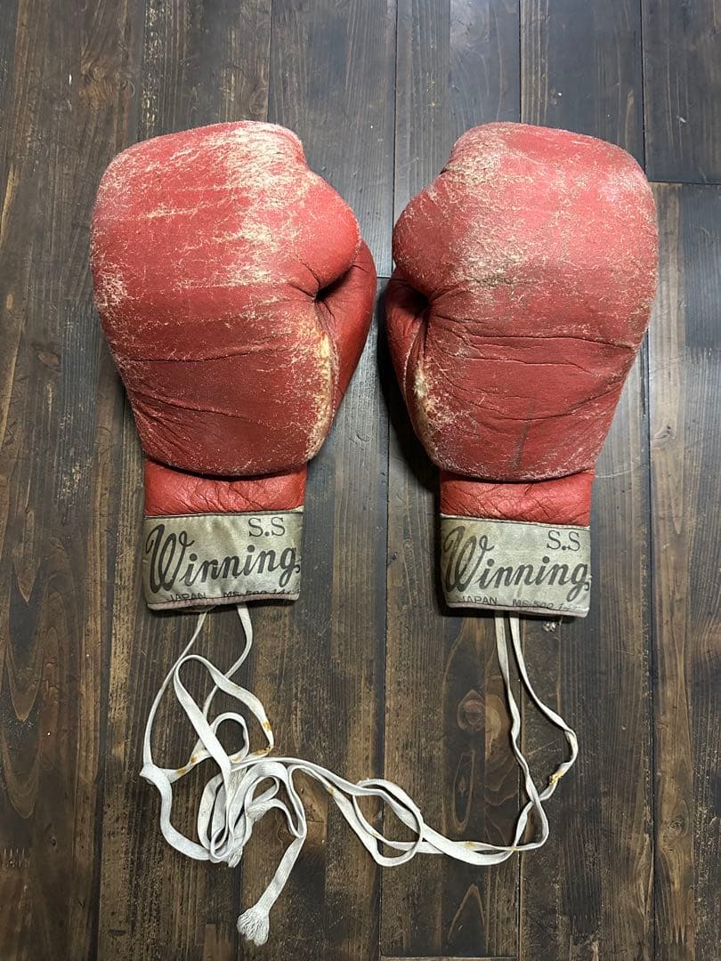 Winning MS-500 ボクシンググローブ レッド14オンス