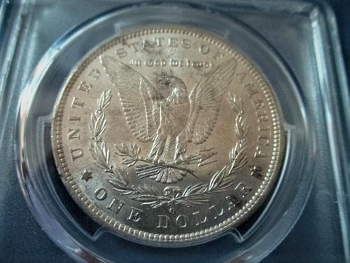 【PGCS鑑定付き】アメリカ　モルガンダラー1ドル銀貨（1881-O）本物保証